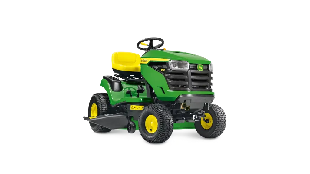 John Deere zitmaaier X107