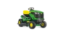 John deere zitmaaier X107